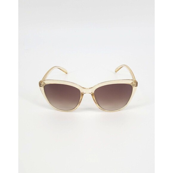 NEW RACHEL ZOE Nina Sunglasses - Nude Crystal/Brown - Picture 3 of 5